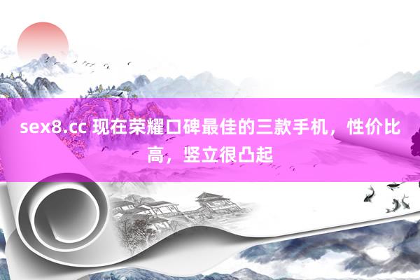 sex8.cc 现在荣耀口碑最佳的三款手机,性价比高,竖立很凸起