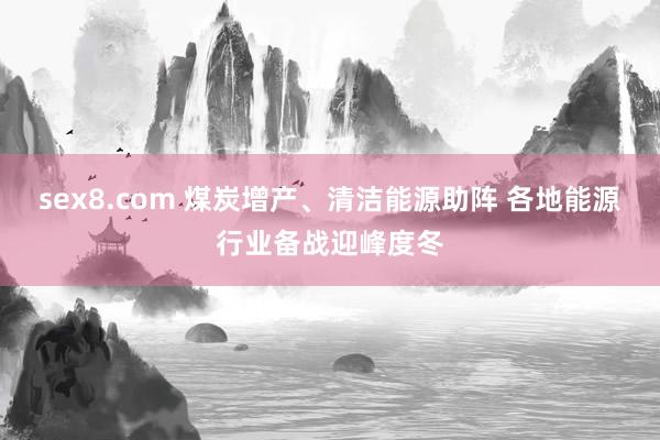sex8.com 煤炭增产、清洁能源助阵 各地能源行业备战迎峰度冬
