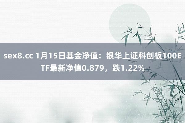 sex8.cc 1月15日基金净值:银华上证科创板100ETF最新净值0.879,跌1.22%